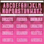 Maglia da calcio personalizzata con stampa a sublimazione marrone rosa-bianca
