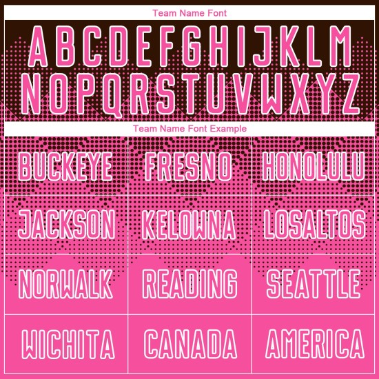 Maglia da calcio personalizzata con stampa a sublimazione marrone rosa-bianca